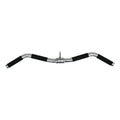28-inch Chrome Revolving Curl Bar w/ Polyurethane