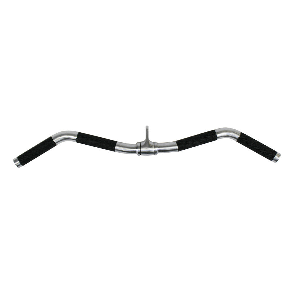 28-inch Chrome Revolving Curl Bar w/ Polyurethane