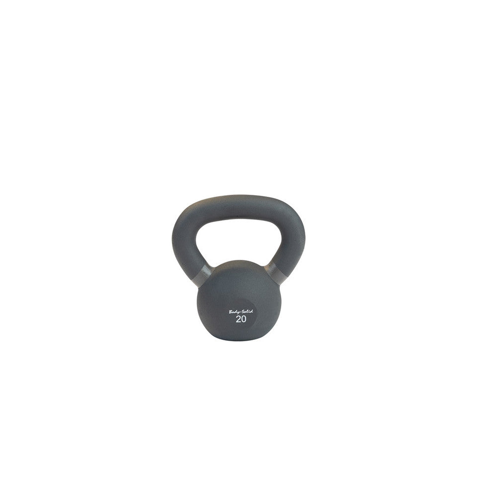 Body Solid Cast Iron Powder Coated Black Kettlebells
