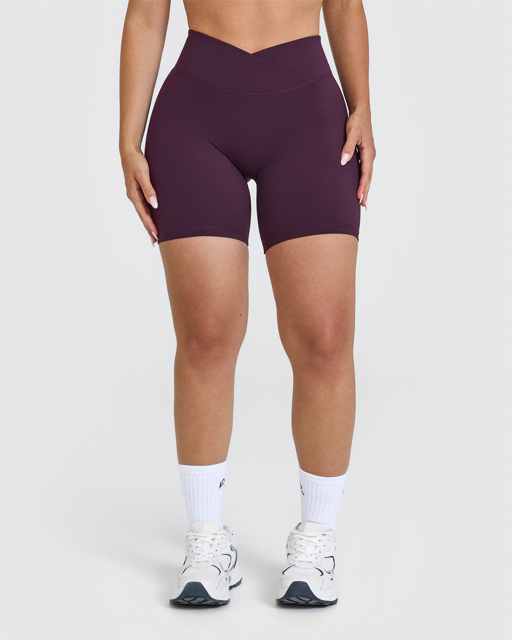 UnifiedMove™ Wrap Shorts 6" | Blackberry Purple
