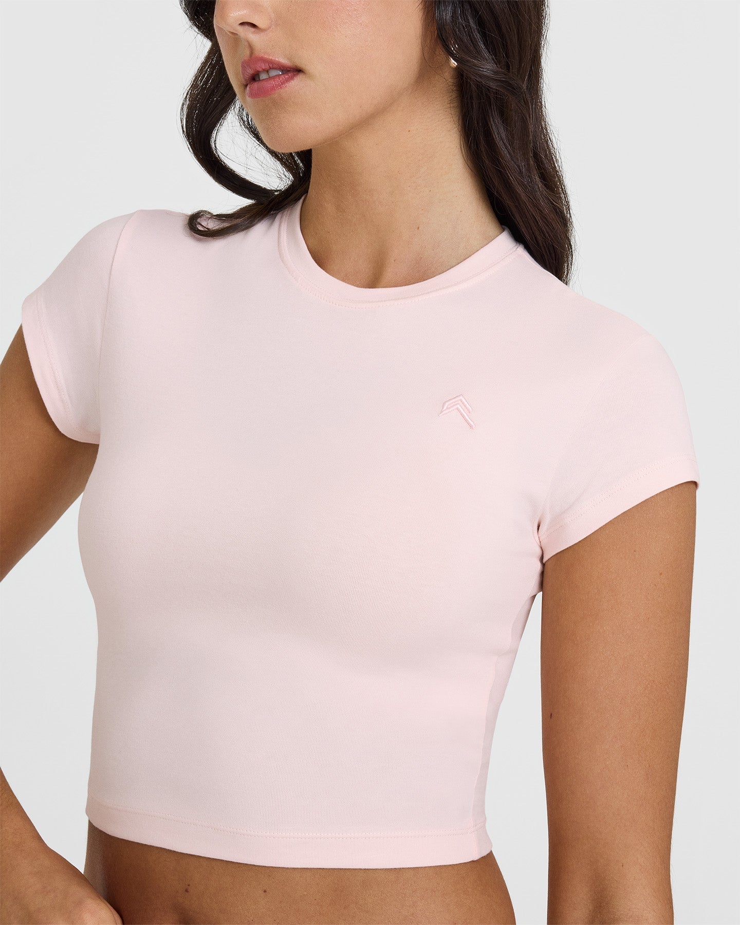 Cotton Icon Baby T-Shirt | Washed Ballet Pink