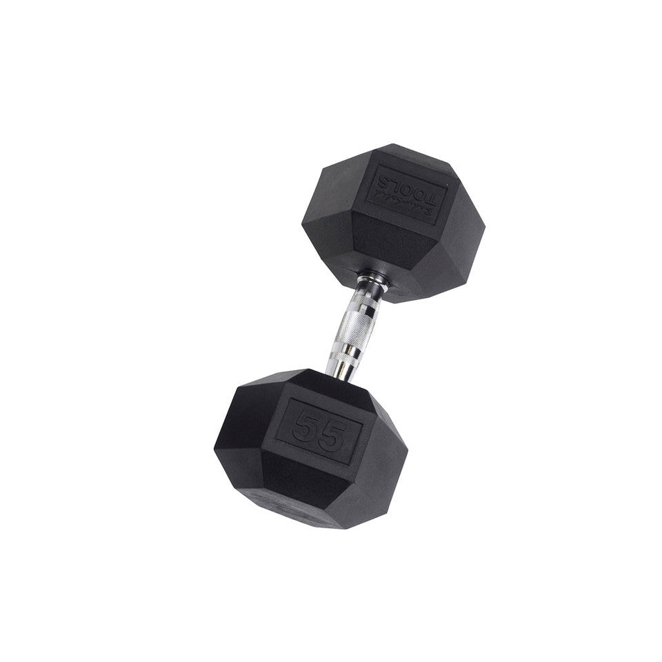 Body-Solid Rubber Hex Dumbbells