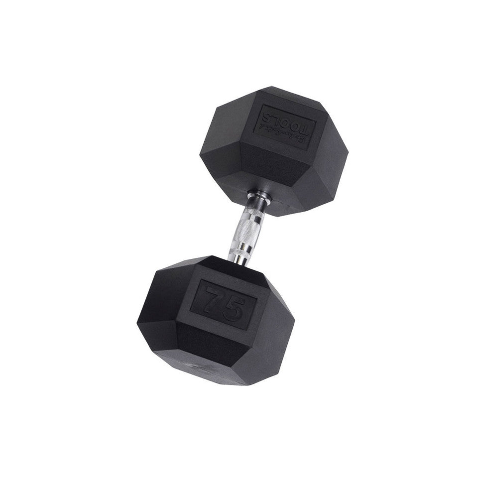 Body-Solid Rubber Hex Dumbbells