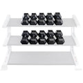 Body Solid Rubber Hex Dumbell 55-75lb pairs