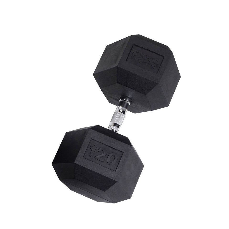 Body-Solid Rubber Hex Dumbbells