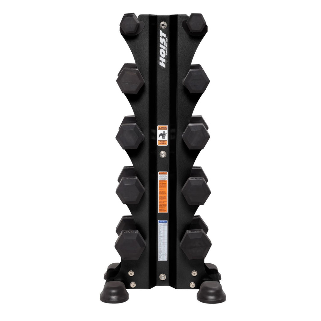 5 Pair Vertical Dumbbell Rack