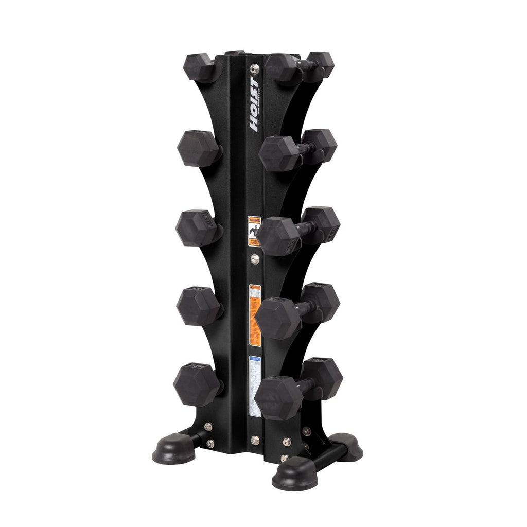 5 Pair Vertical Dumbbell Rack