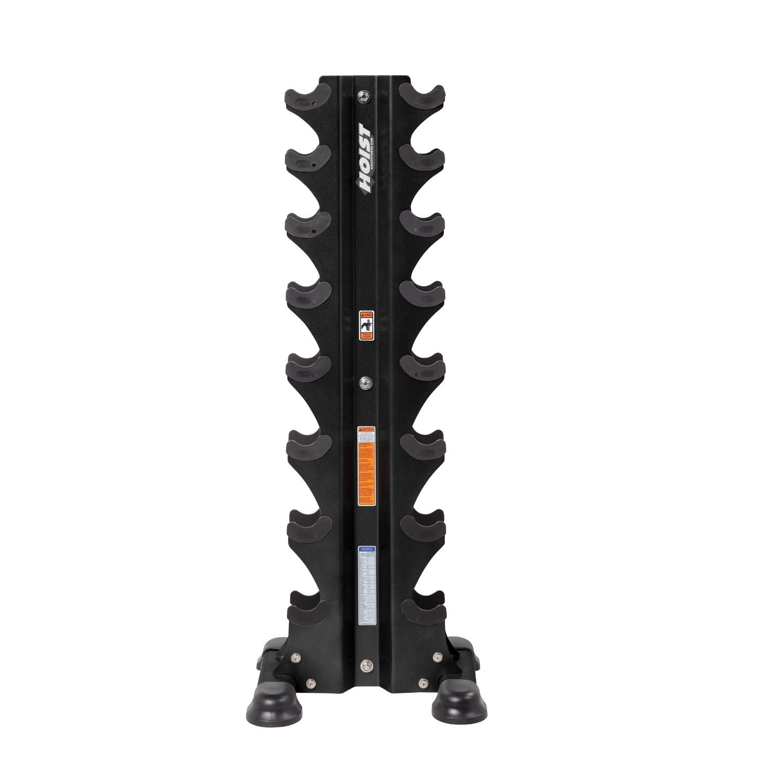 8 Pair Vertical Hex Dumbbell Rack