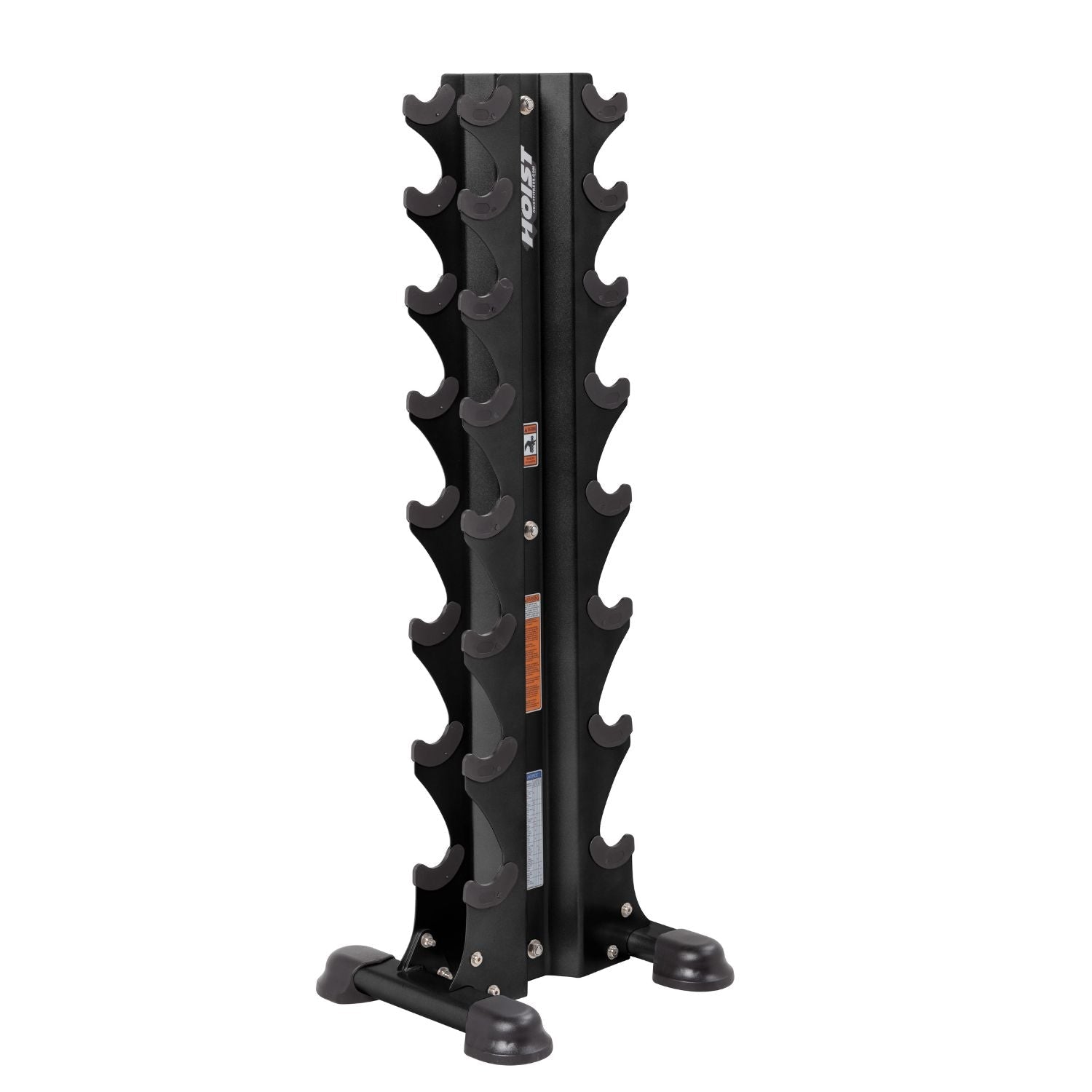 8 Pair Vertical Hex Dumbbell Rack