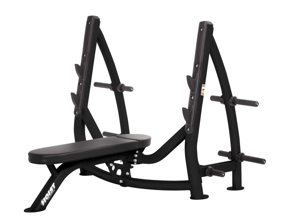 HOIST FLAT OLYMPIC BENCH WITH STORAGE