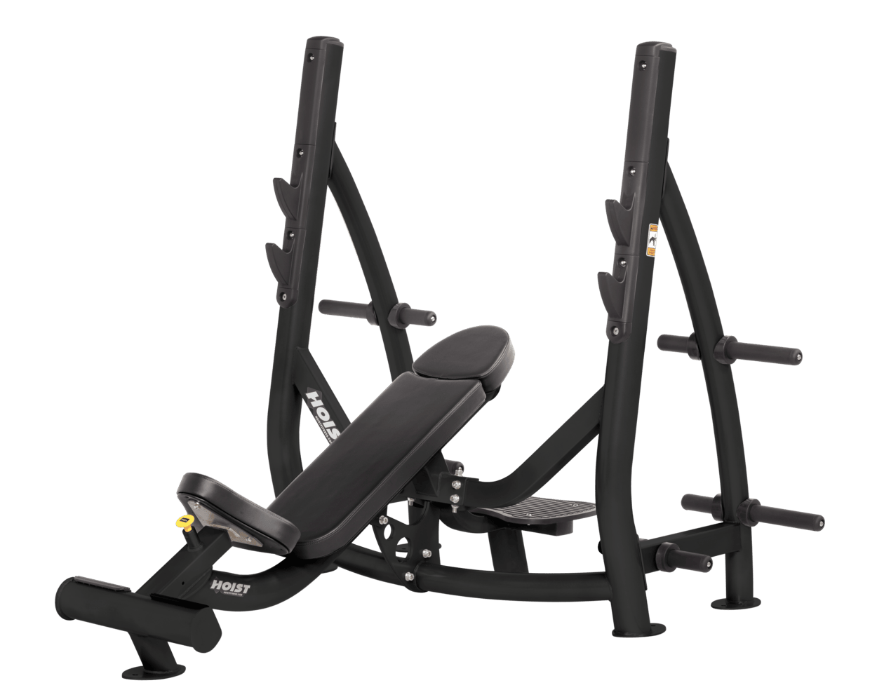 HOIST INCLINE OLYMPIC BENCH WITH STORAGE