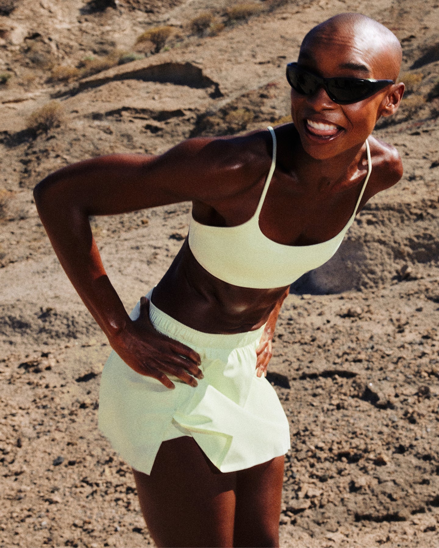 EasyLift™ Strappy Sports Bra New Branding | Meadow Mist Green