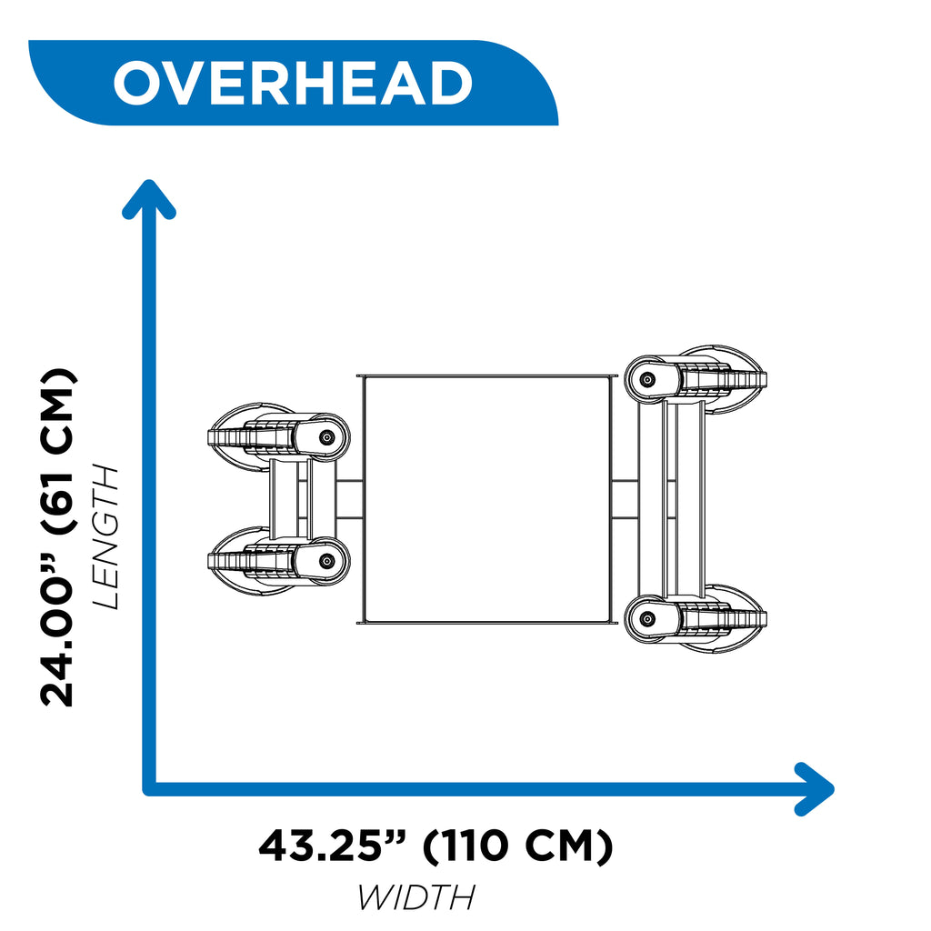 Commercial Accessory Rack