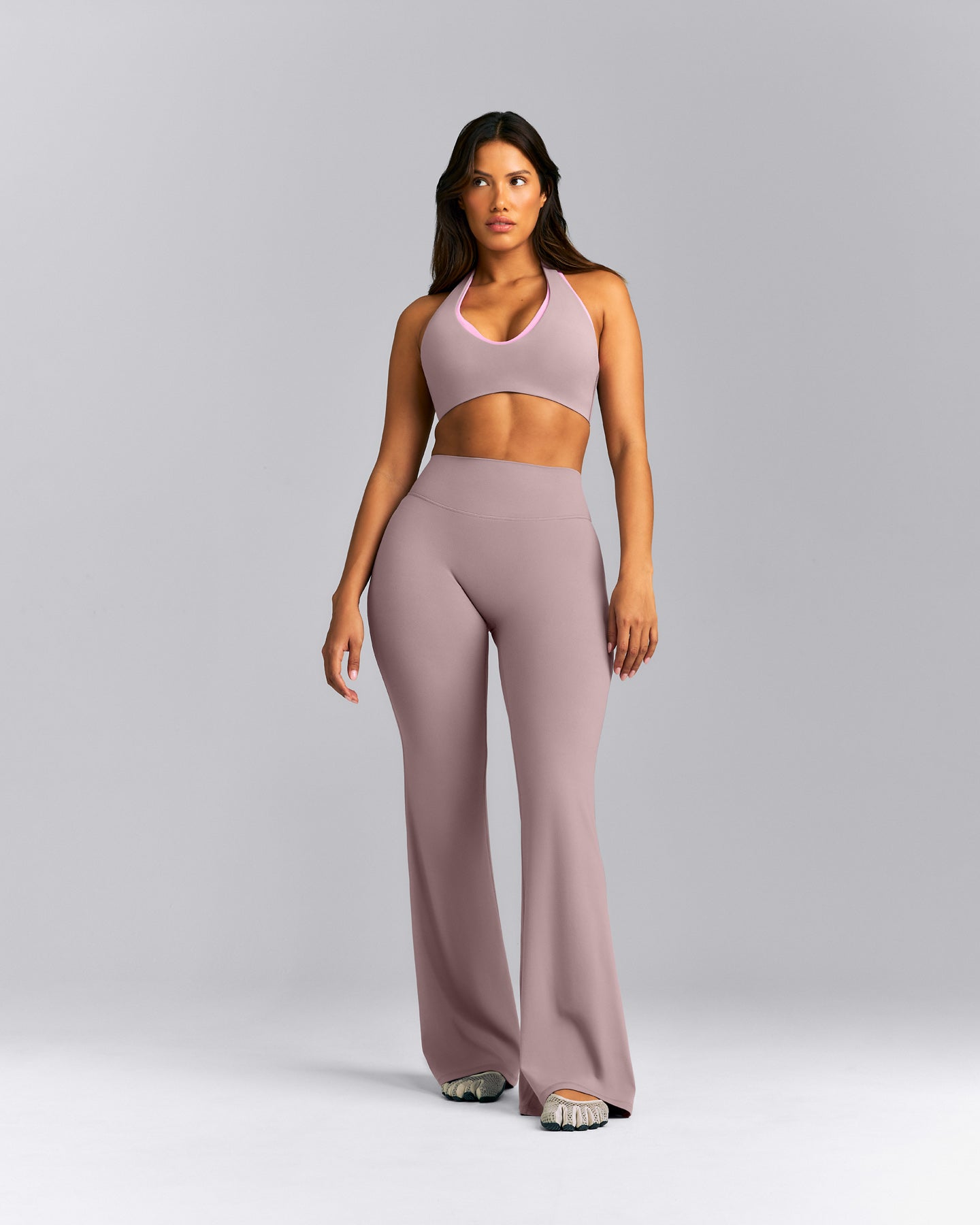 SoftMotion™ Flared Pants New Branding | Dusty Purple