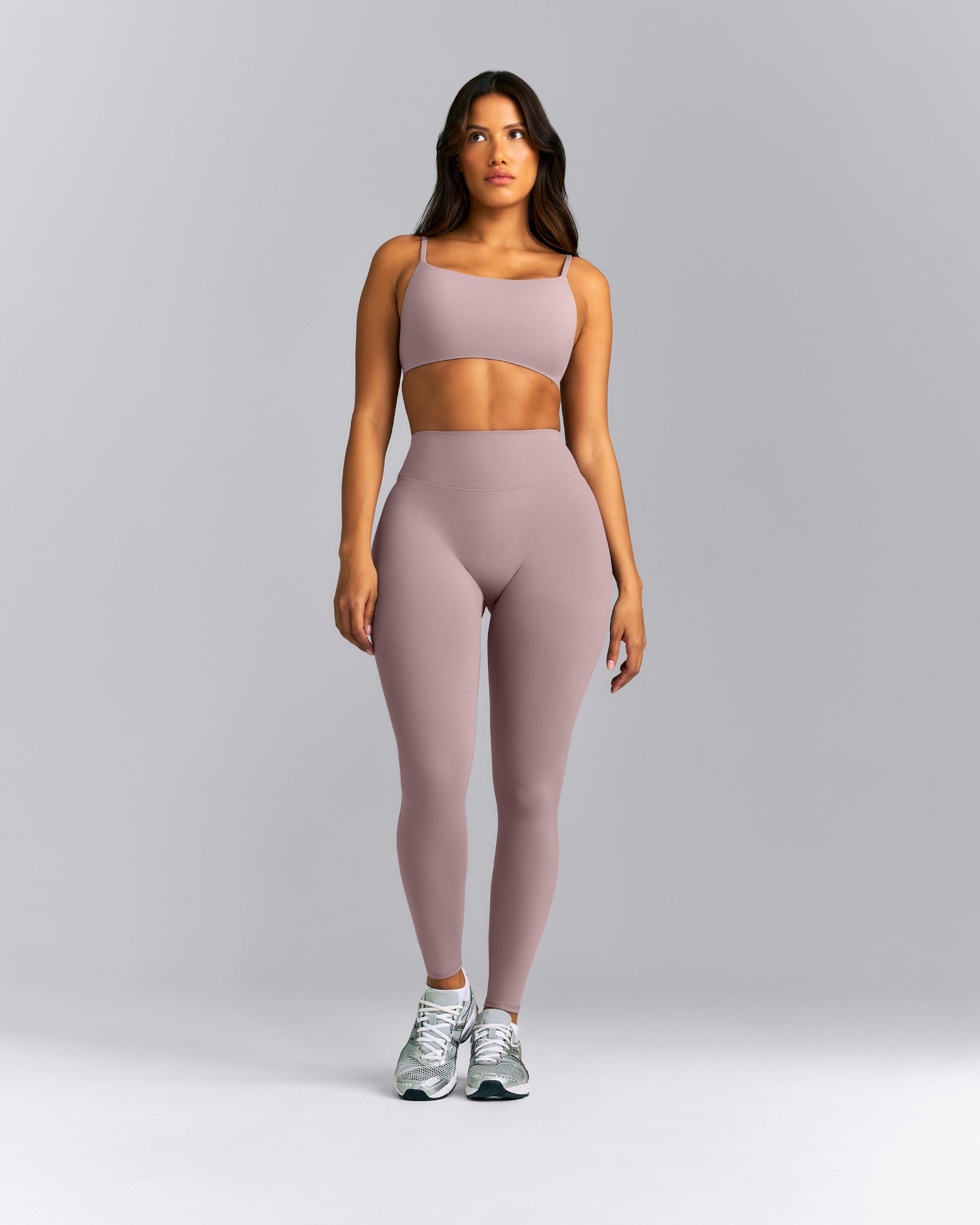 SoftMotion™ High Waisted Leggings New Branding | Dusty Purple