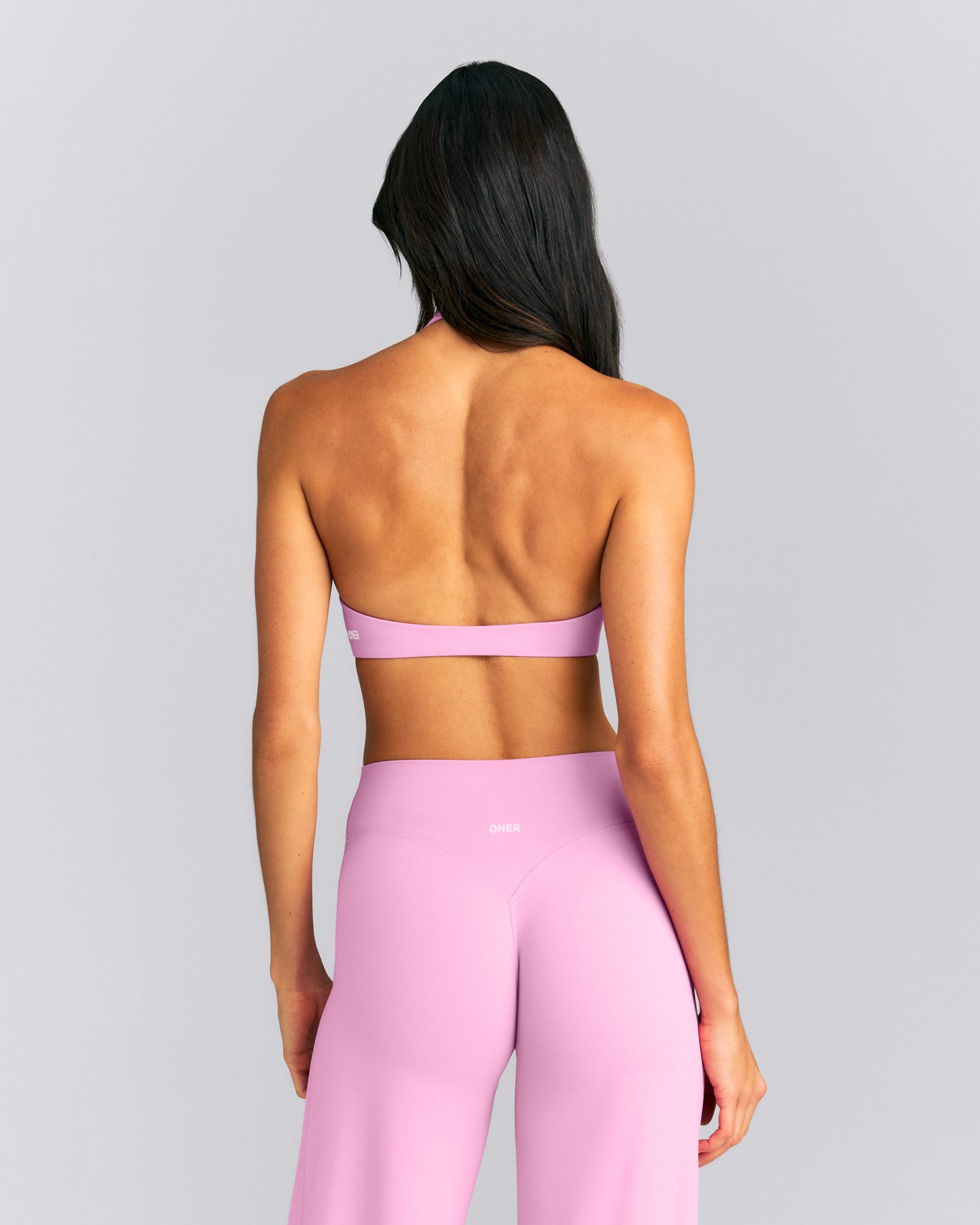 SoftMotion™ Minimal Halter Neck Bralette New Branding | Rose Pink