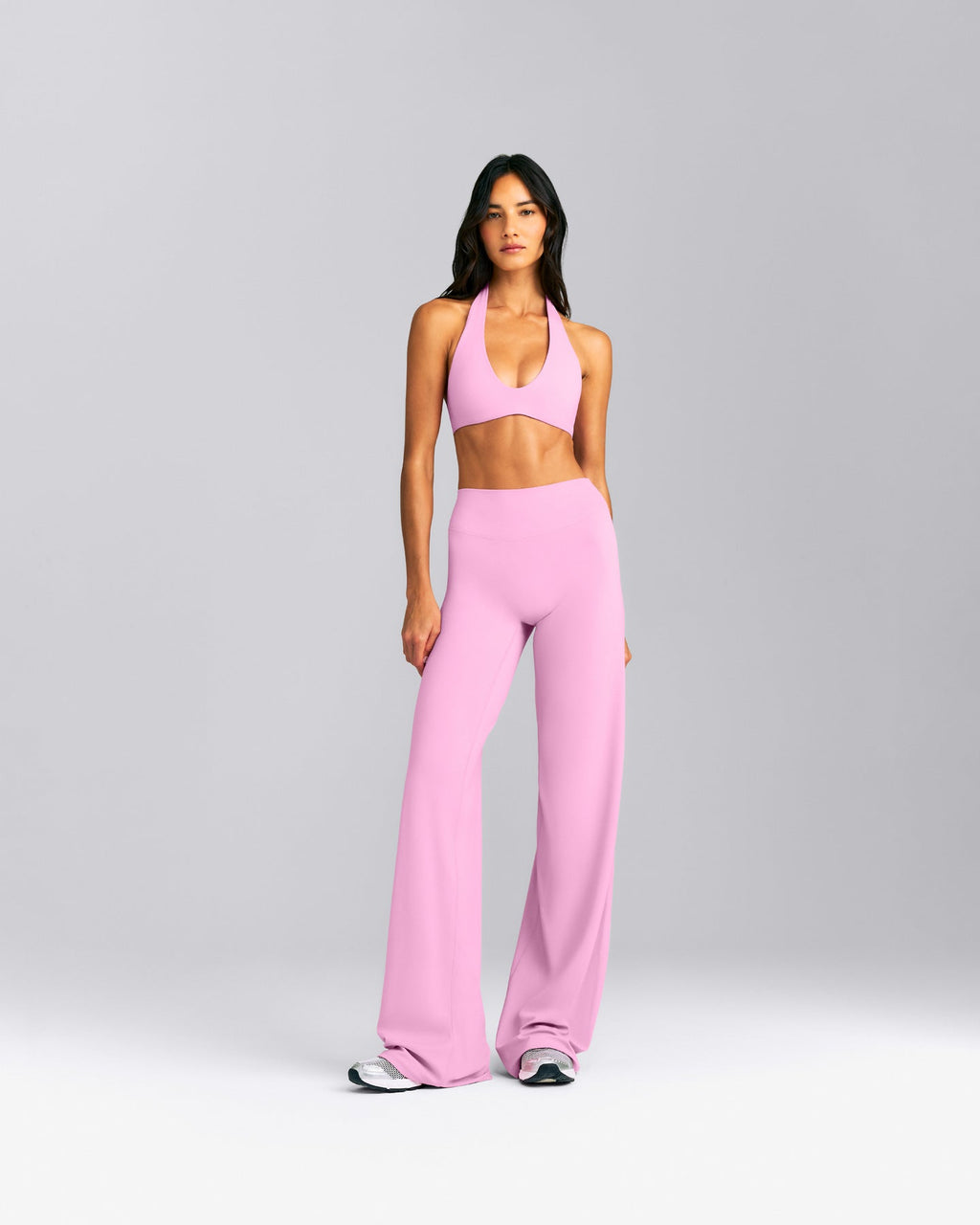 SoftMotion™ Minimal Halter Neck Bralette New Branding | Rose Pink