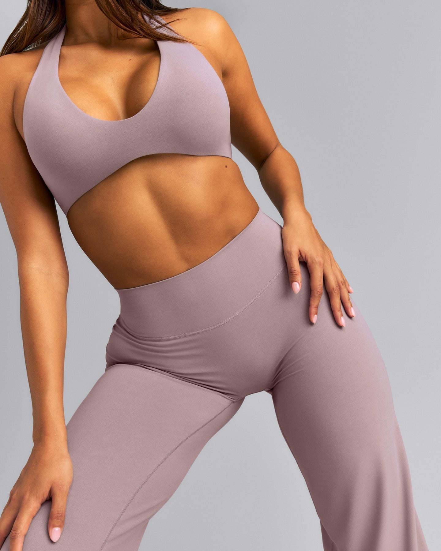 SoftMotion™ Straight Leg Pants New Branding | Dusty Purple