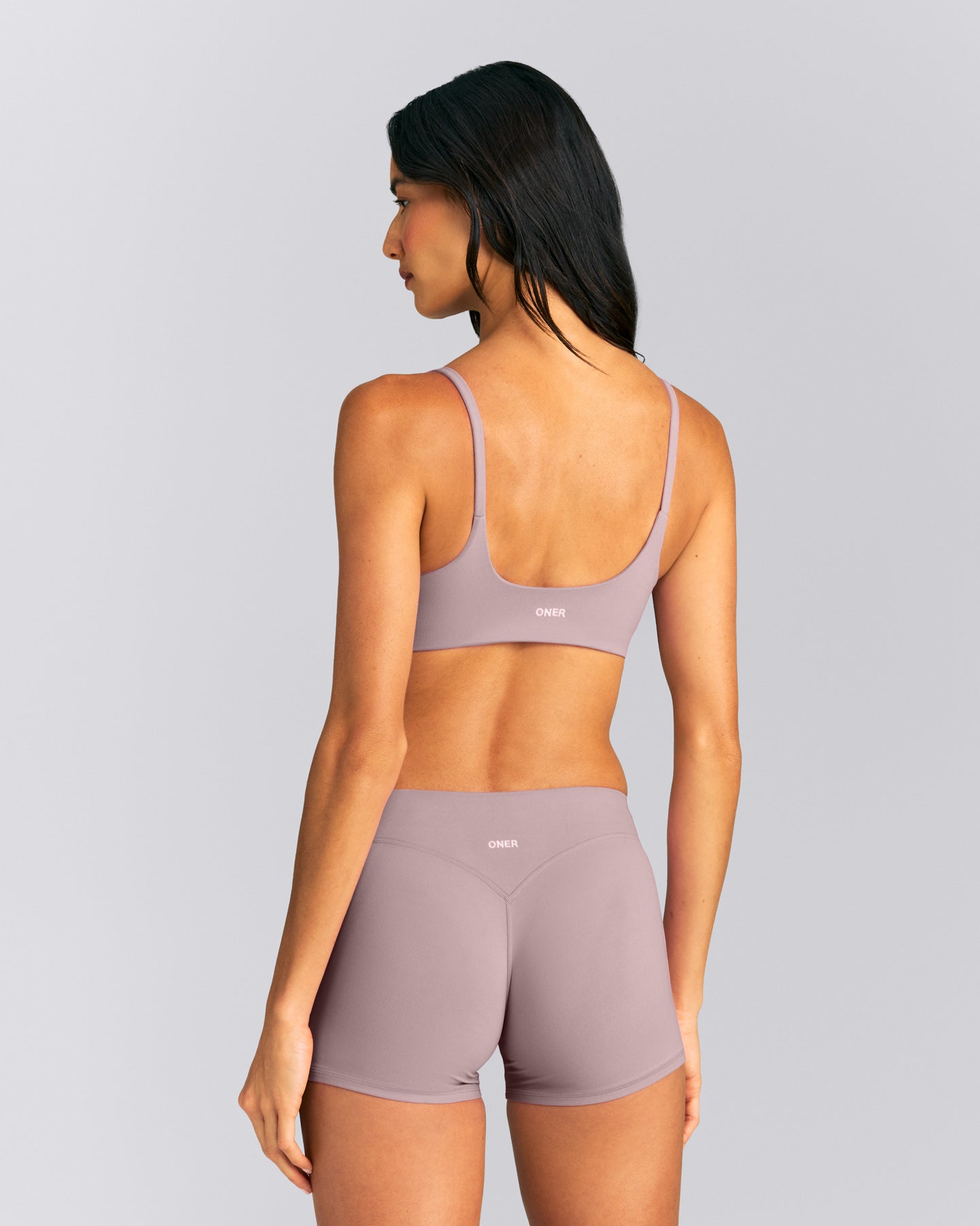 SoftMotion™ Strappy Sports Bra New Branding | Dusty Purple