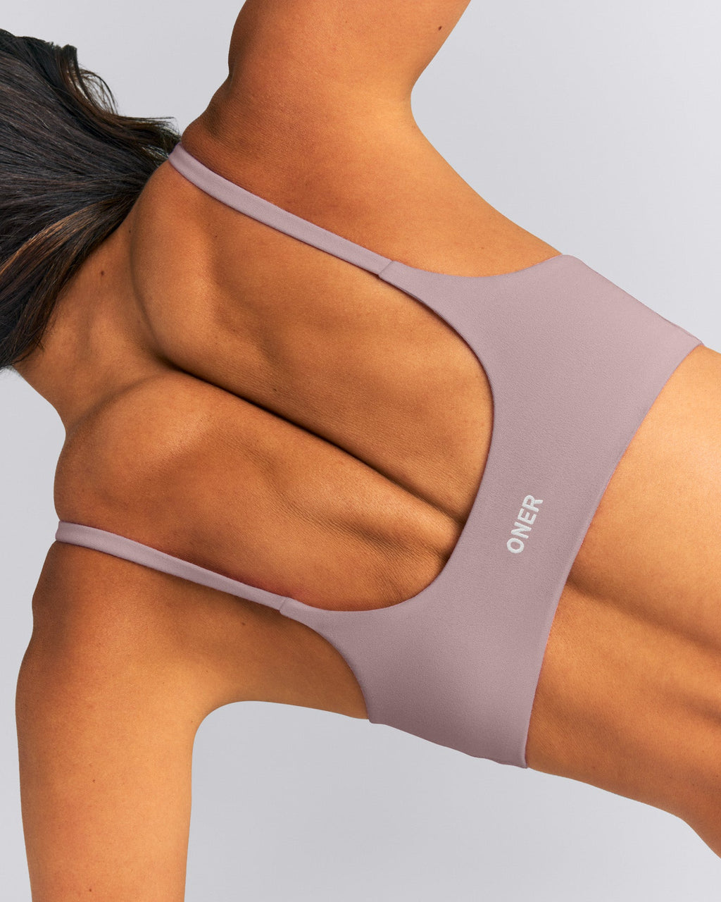 SoftMotion™ Strappy Sports Bra New Branding | Dusty Purple