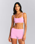 SoftMotion™ Strappy Sports Bra New Branding | Rose Pink