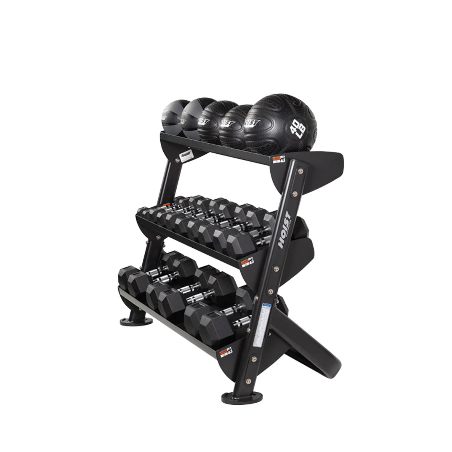 48" Horizontal Dumbbell Rack