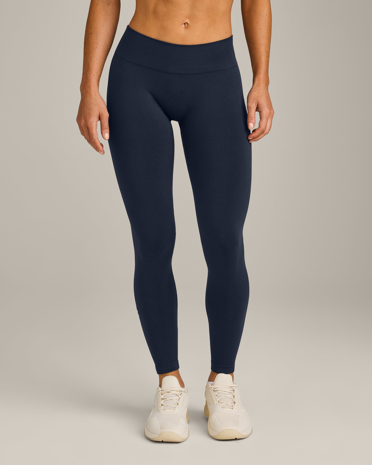 EffortlessLift™ Seamless Mid Rise Leggings New Branding | True Blue