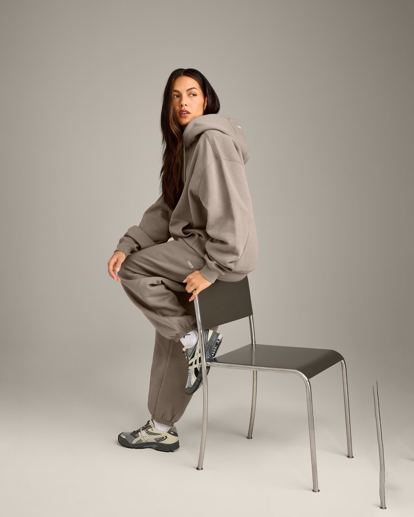 Foundations Cosy Oversized Zip Up Hoodie | Minky