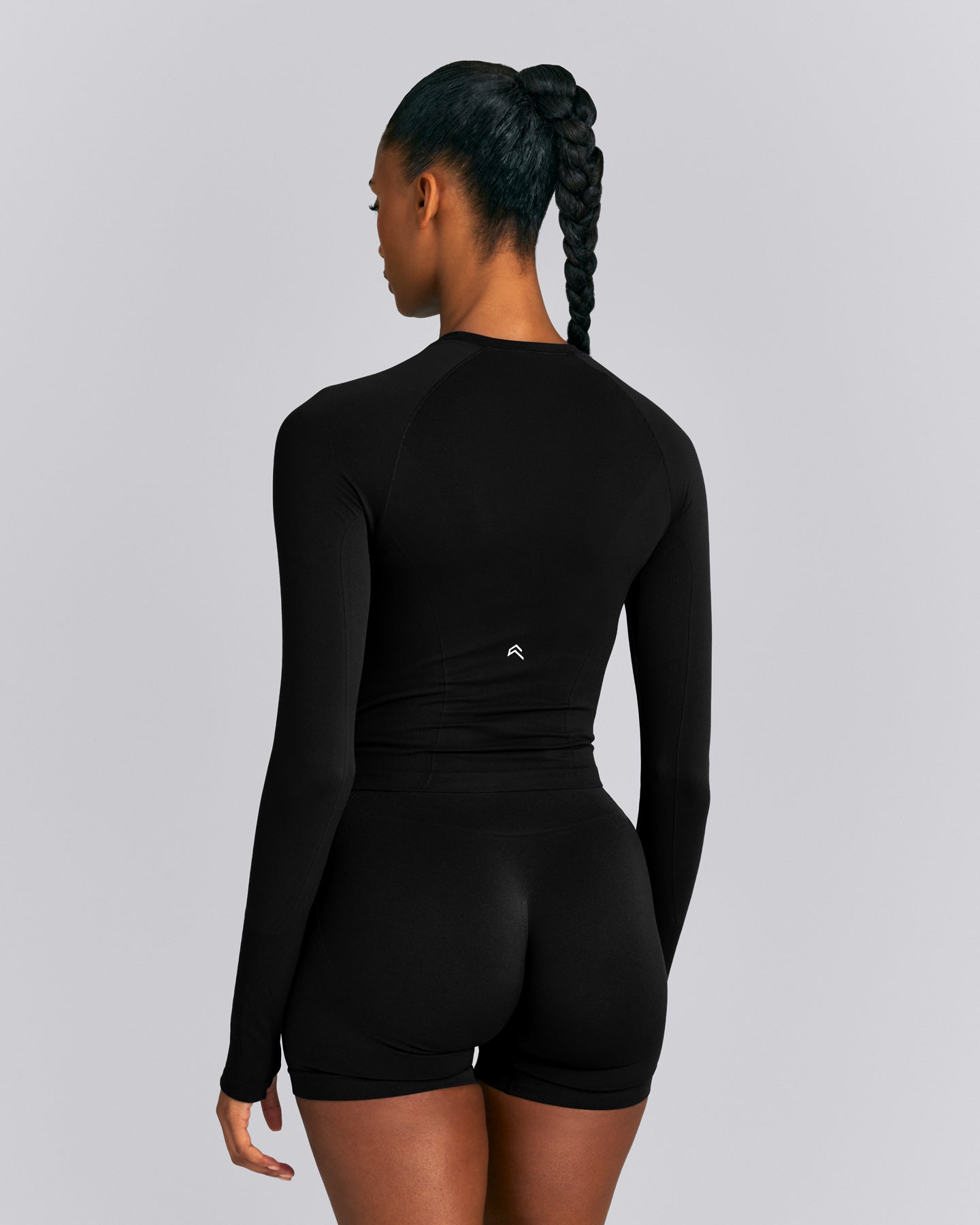 Oner Seamless Fitted Long Sleeve Top New Branding | Black