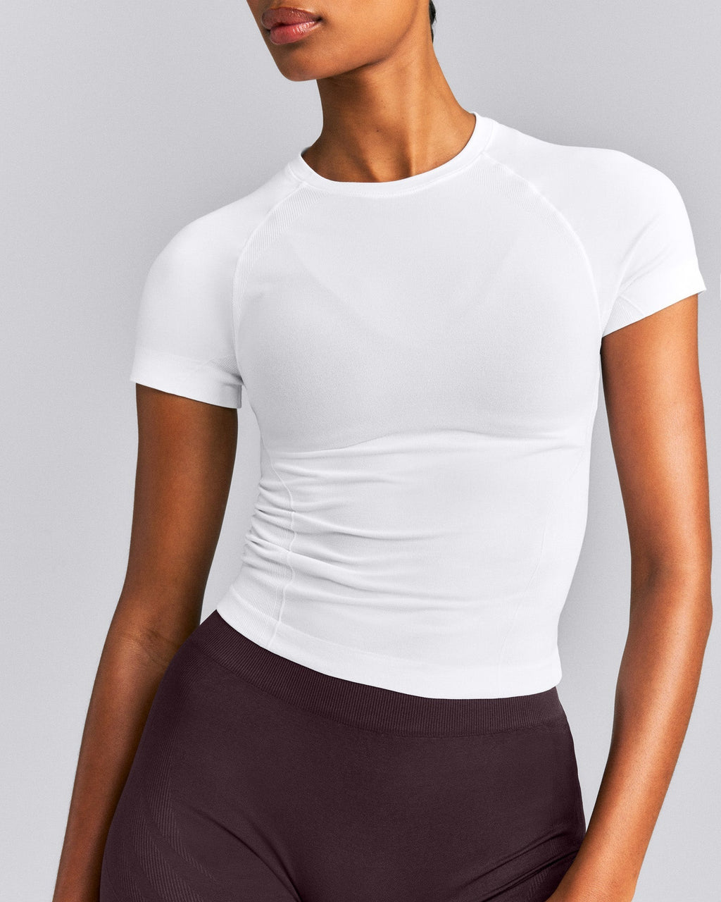 Oner Seamless Fitted Top New Branding | White