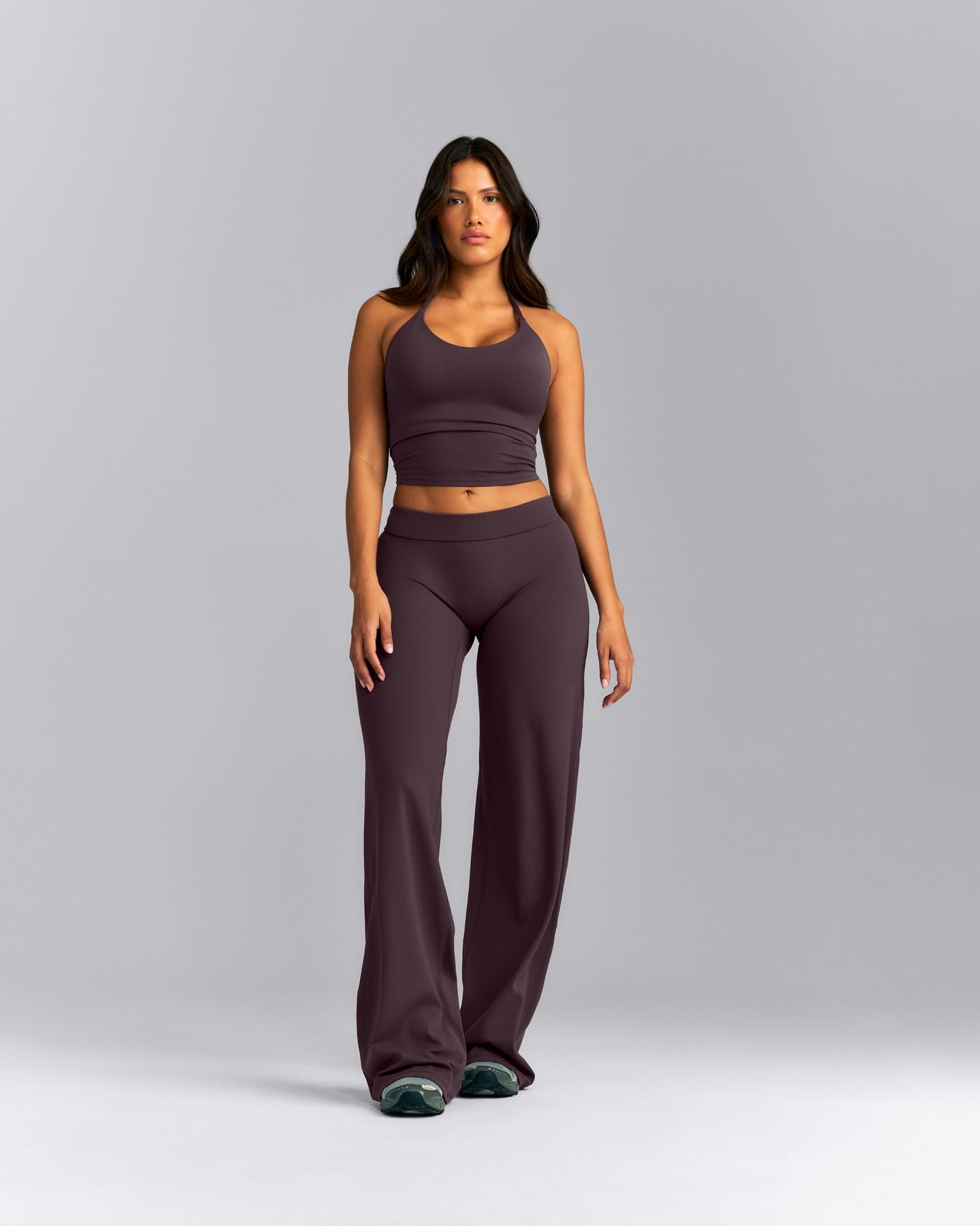 SoftMotion™ Straight Leg Pants New Branding | Dark Umber Brown
