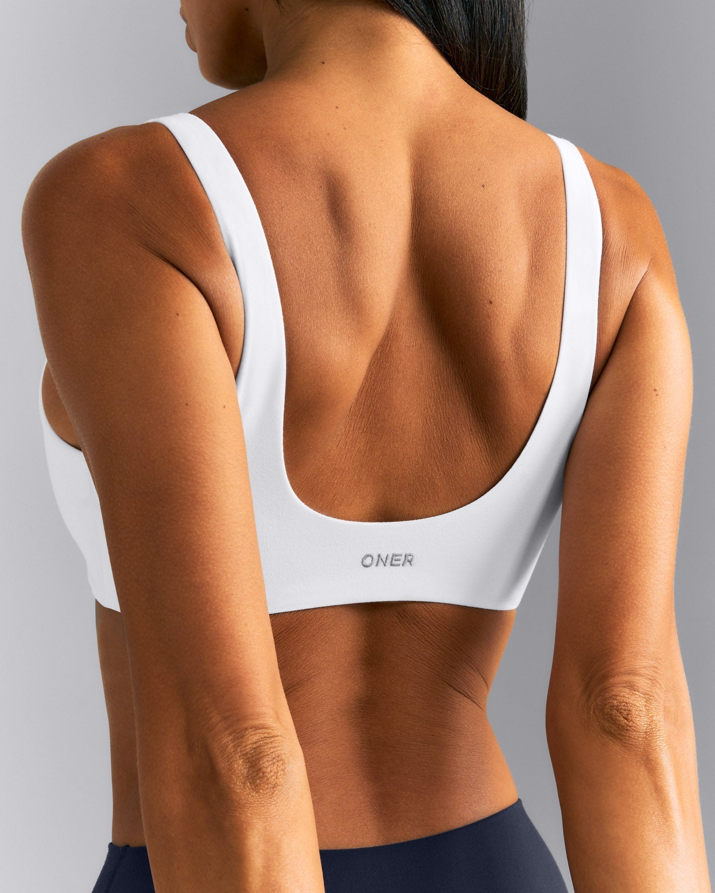 SoftMotion™ Scoop Back Bralette New Branding | White