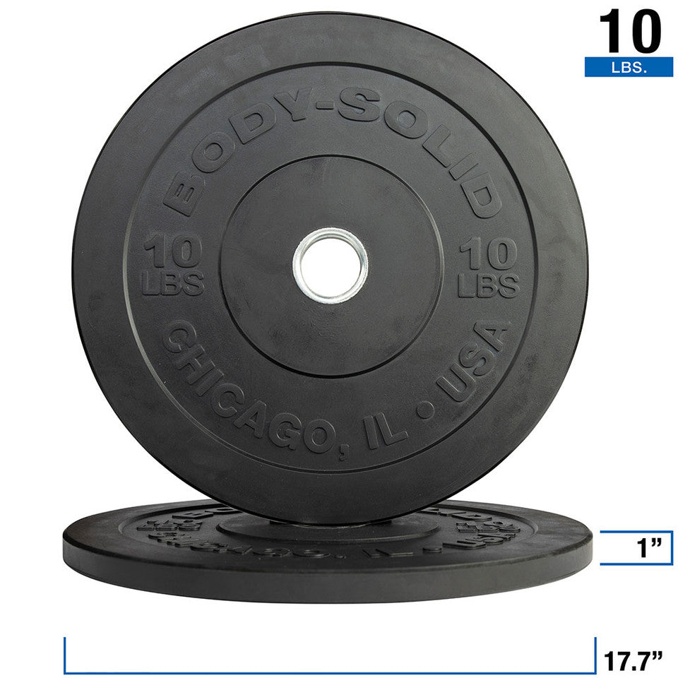 Body Solid OBPX Chicago Extreme Bumper Plates