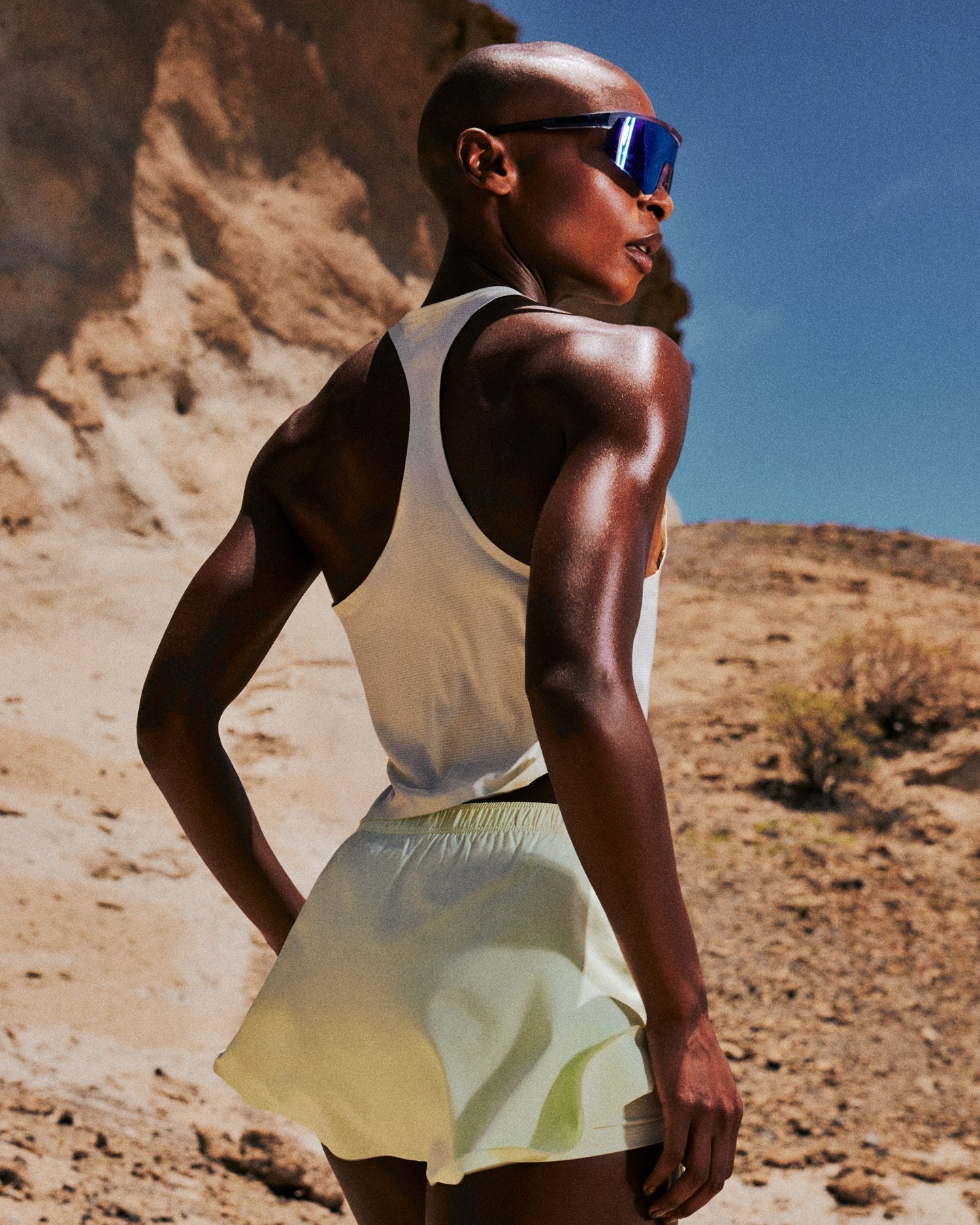 PrecisionMove™ Drop Armhole Tank Top | Meadow Mist Green