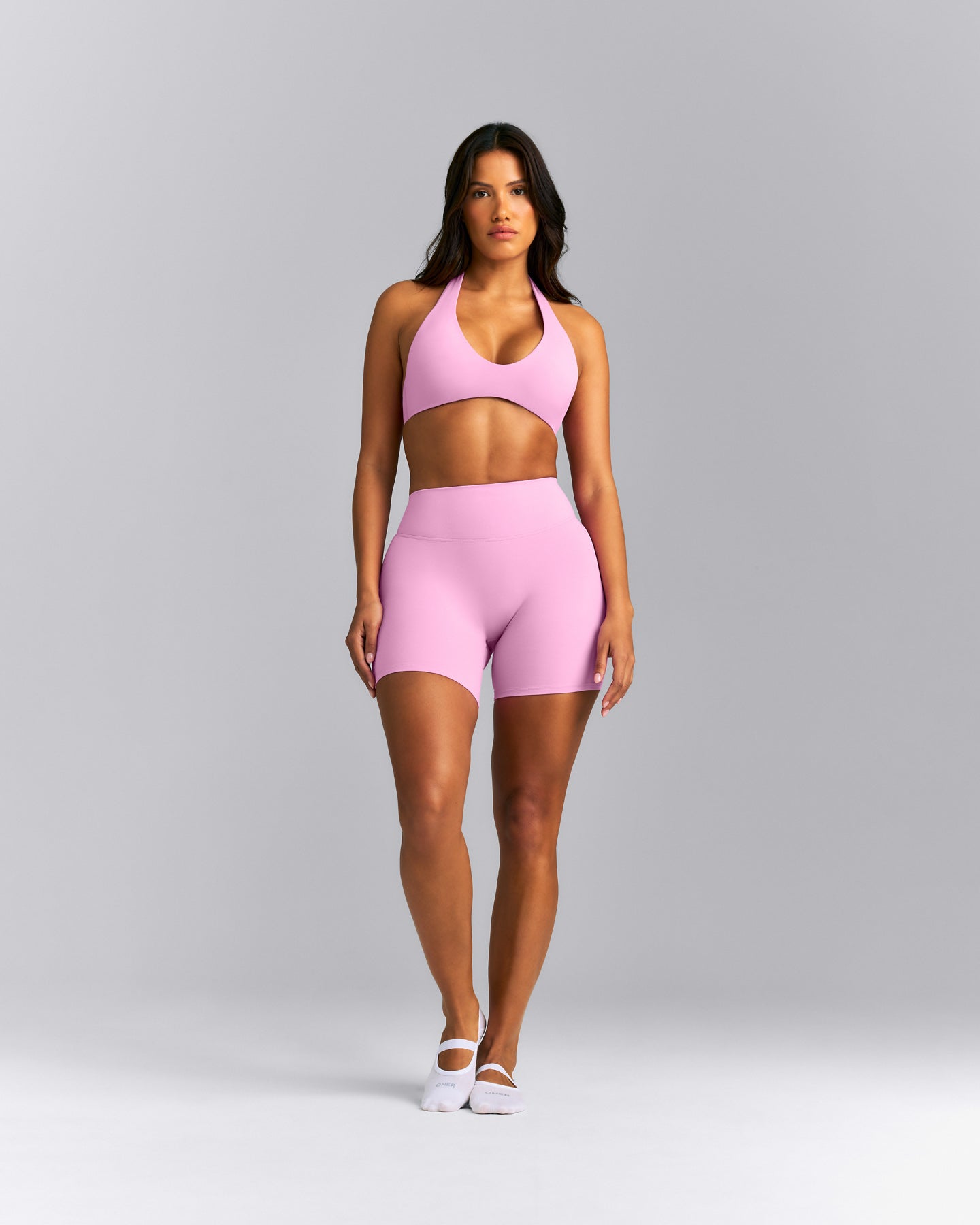 SoftMotion™ High Waisted Shorts 6" New Branding | Rose Pink