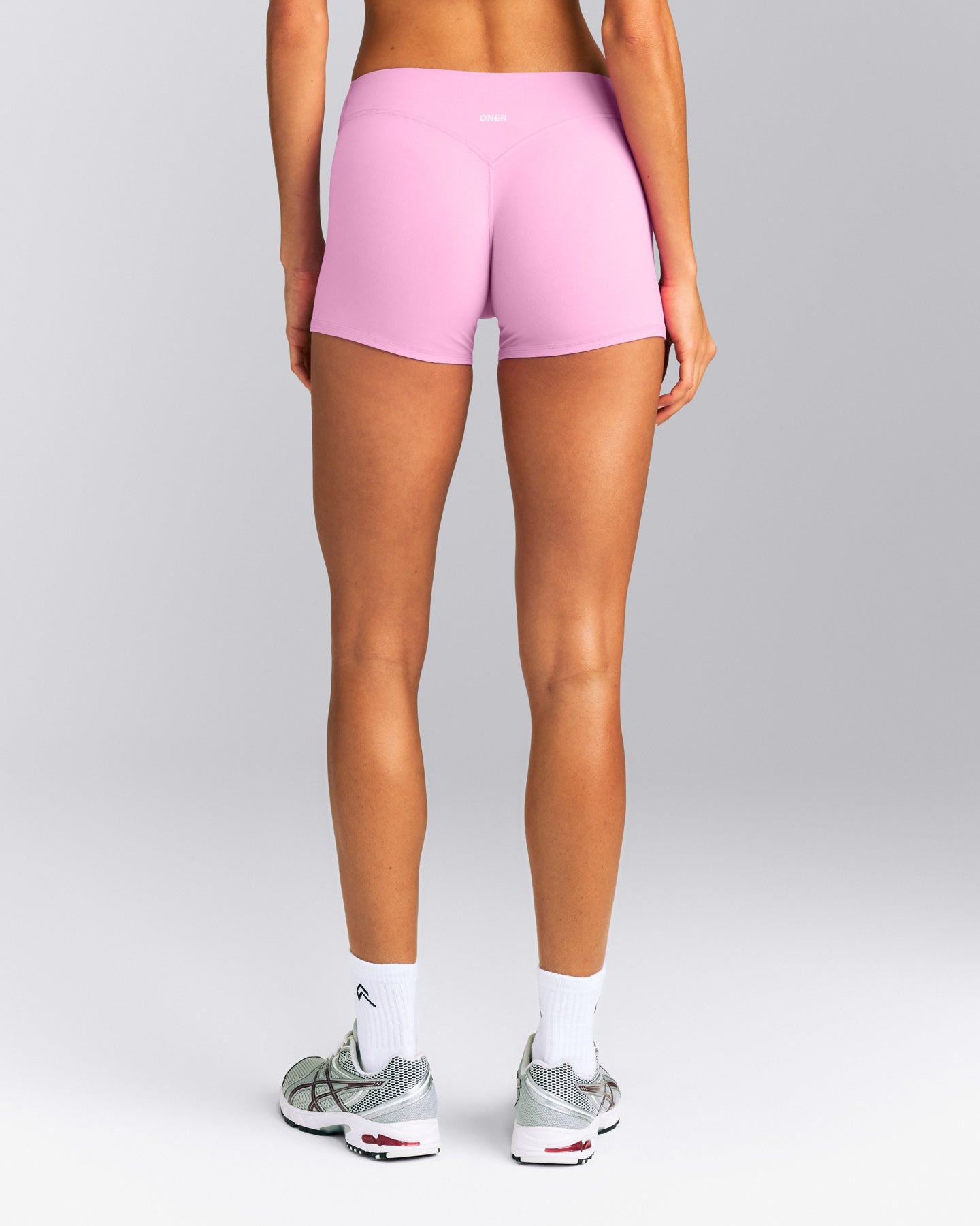 SoftMotion™ Mid Rise Micro Shorts 4" New Branding | Rose Pink