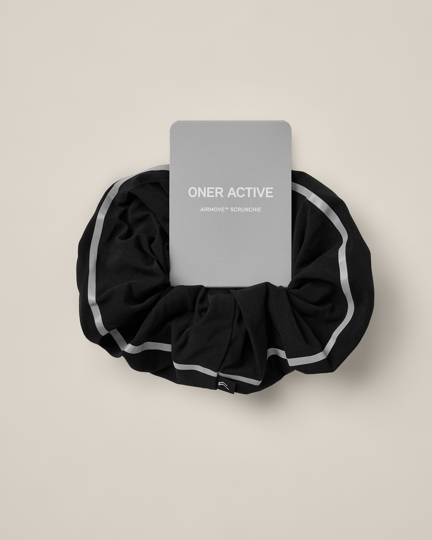 AirMove™ Reflective Scrunchie | Black