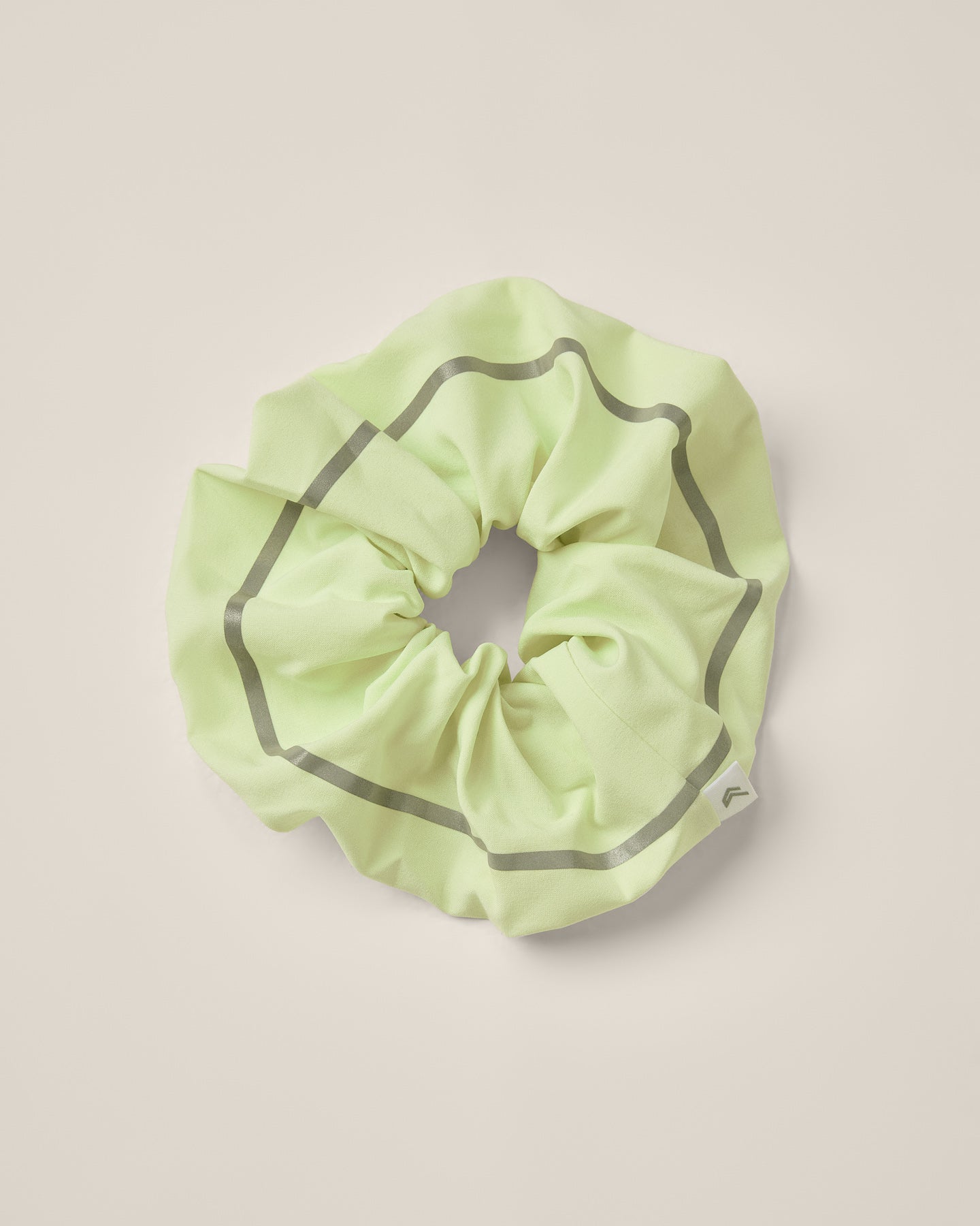 AirMove™ Reflective Scrunchie | Meadow Mist Green