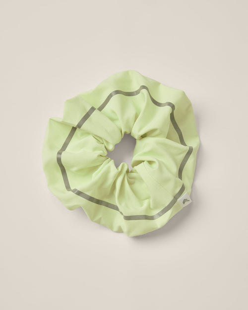 AirMove™ Reflective Scrunchie | Meadow Mist Green