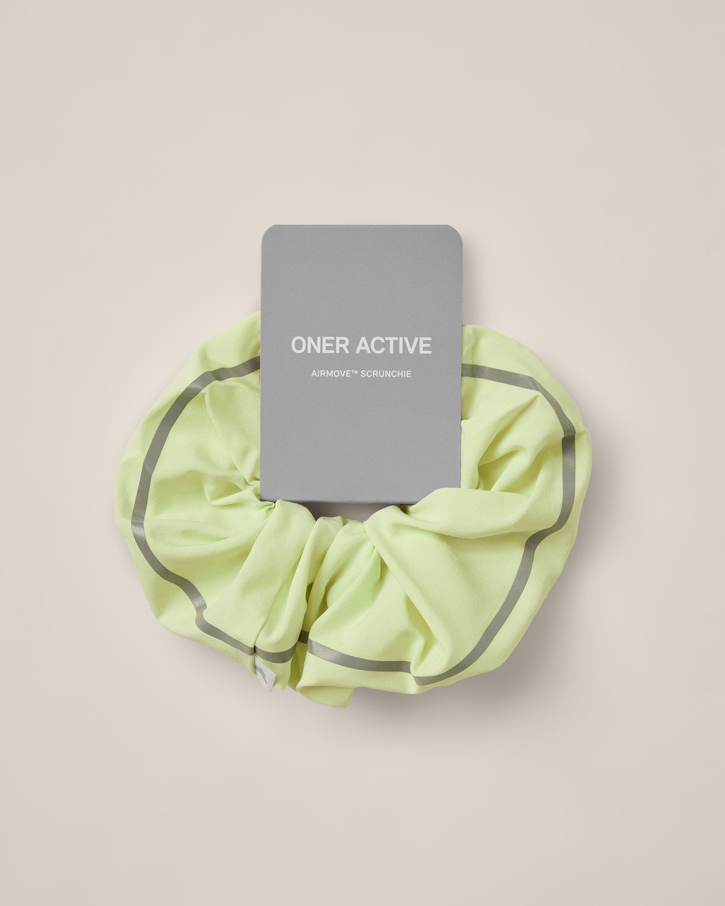 AirMove™ Reflective Scrunchie | Meadow Mist Green