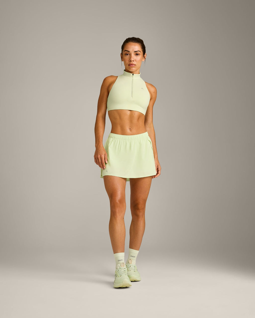 AirMove™ Skort with Pockets New Branding | Meadow Mist Green