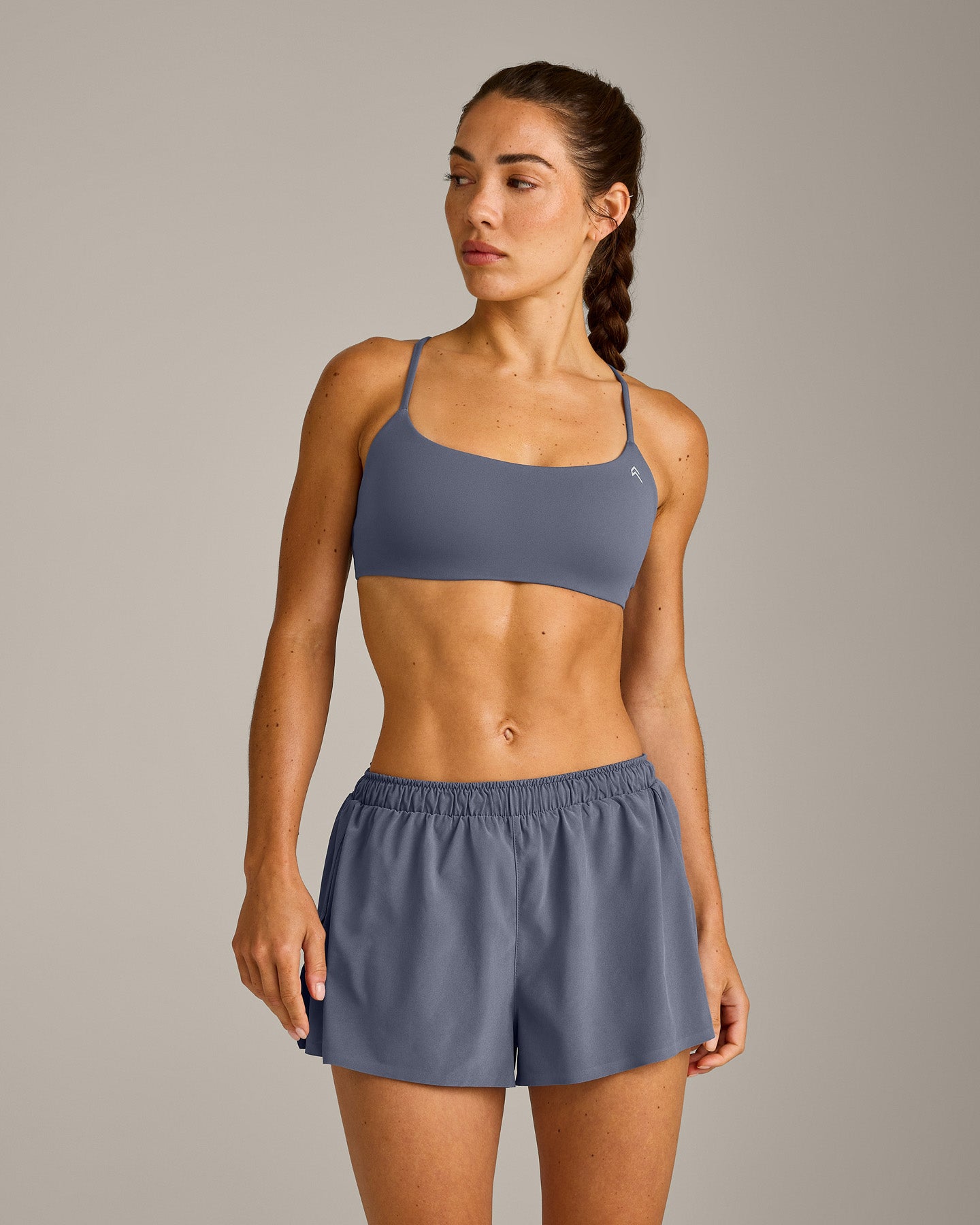 EasyLift™ Strappy Sports Bra New Branding | Dark Granite Blue