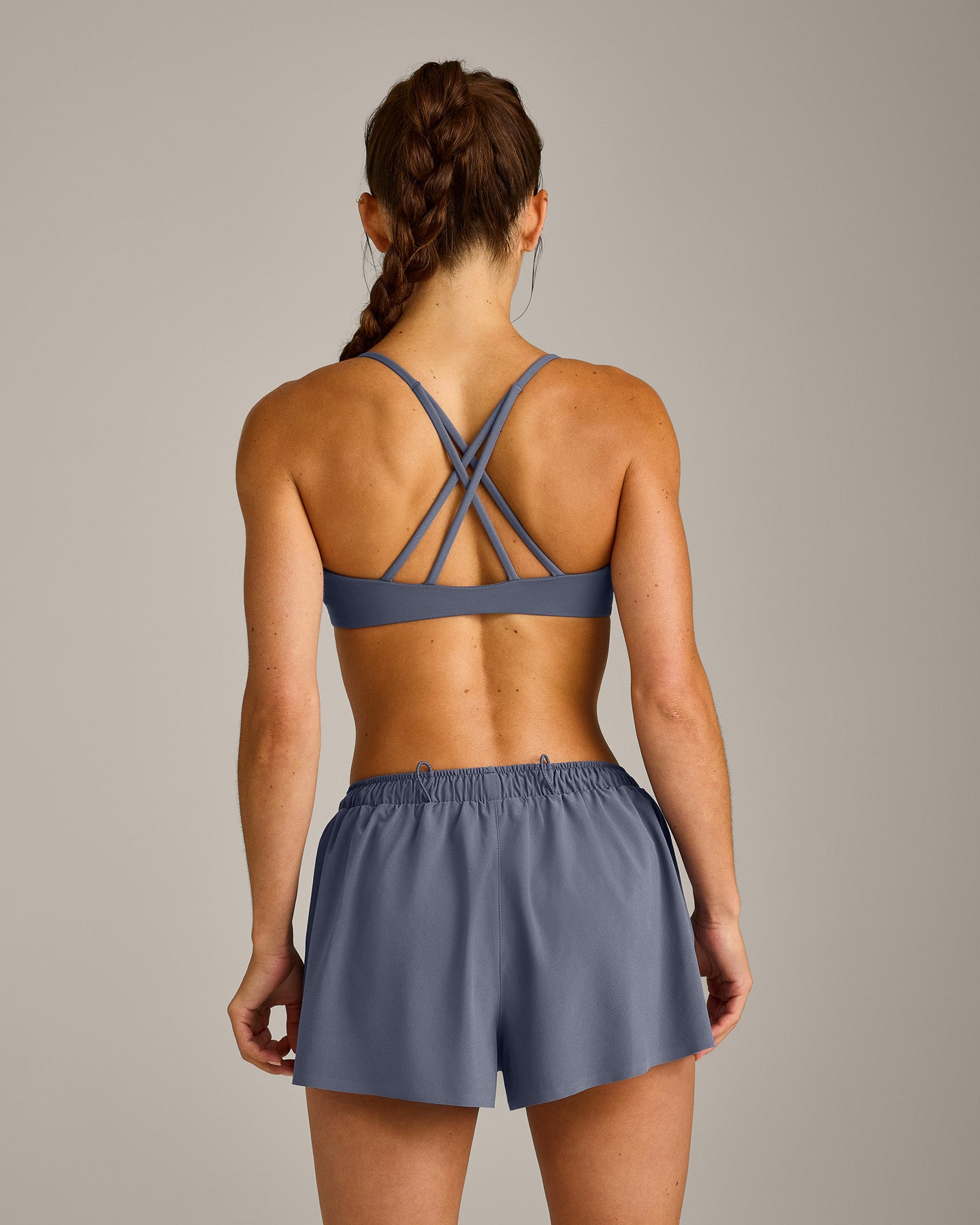 EasyLift™ Strappy Sports Bra New Branding | Dark Granite Blue