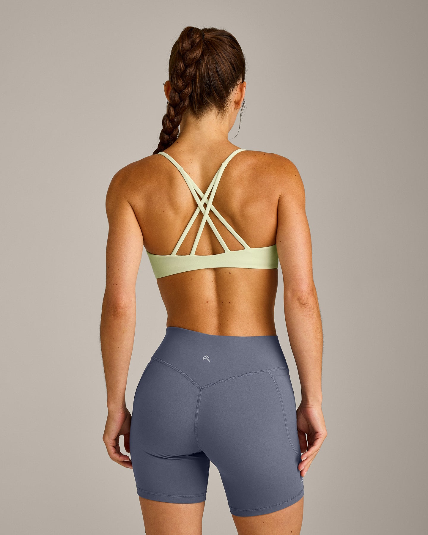 EasyLift™ Strappy Sports Bra New Branding | Meadow Mist Green