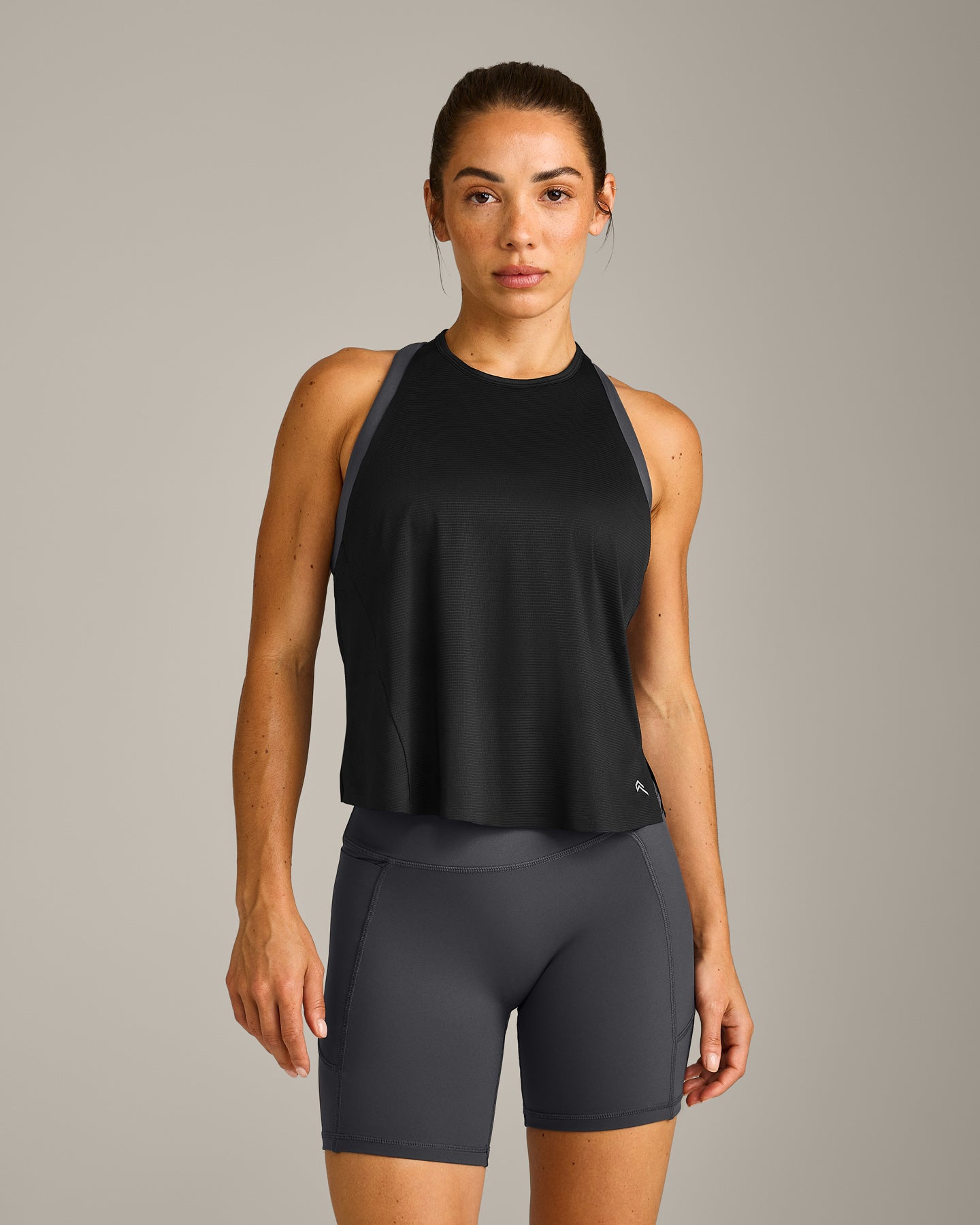 PrecisionMove™ Drop Armhole Tank Top | Black