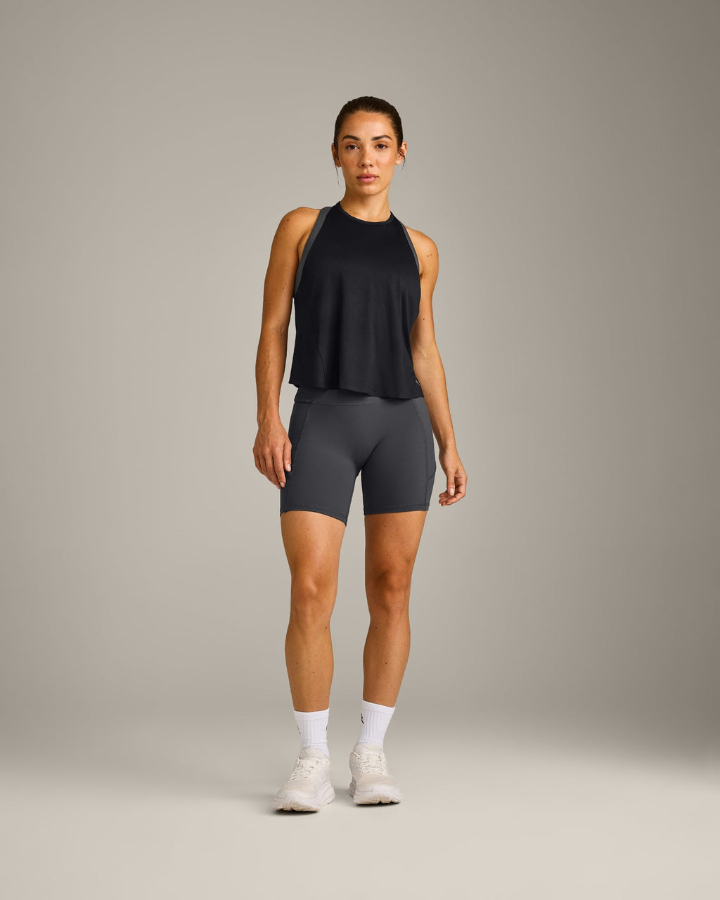 PrecisionMove™ Drop Armhole Tank Top | Black