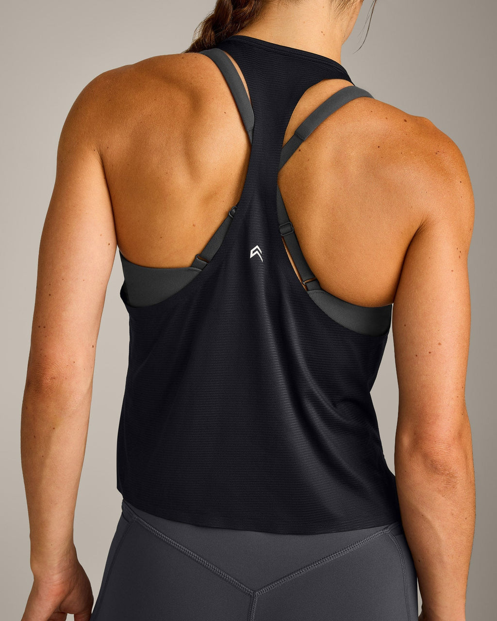 PrecisionMove™ Drop Armhole Tank Top | Black