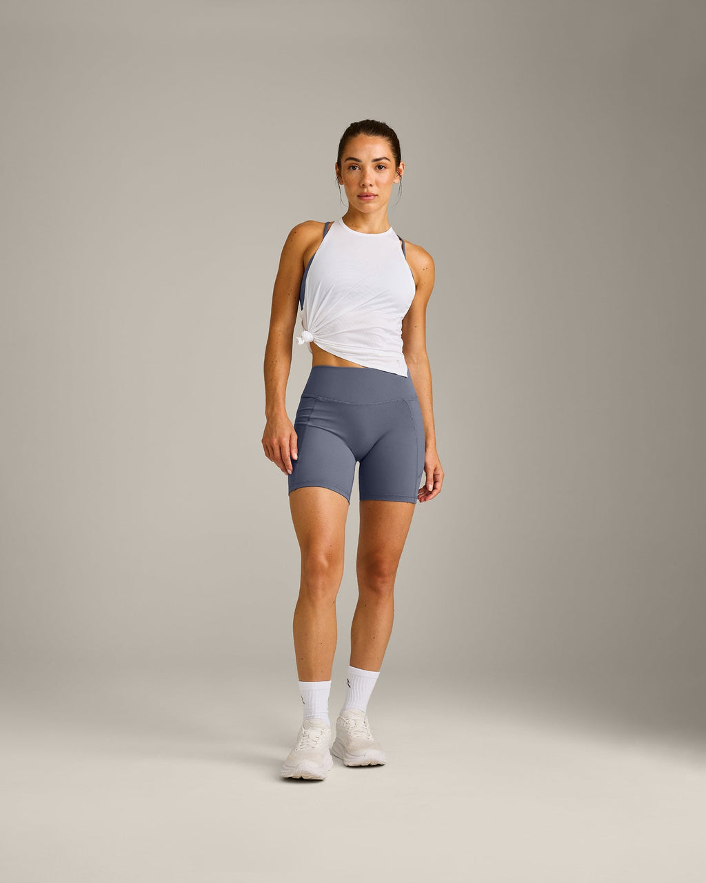 PrecisionMove™ Drop Armhole Tank Top | White