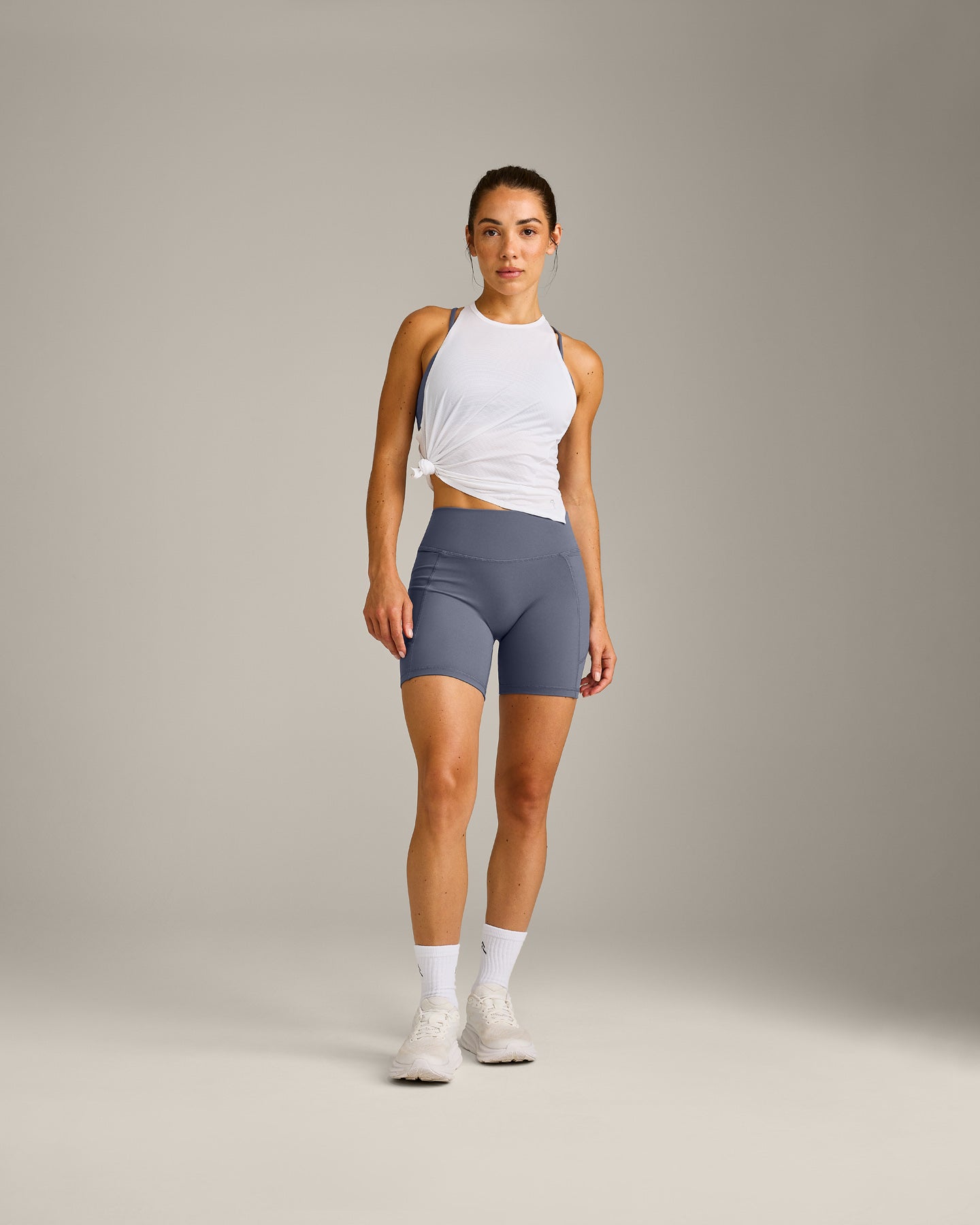 PrecisionMove™ Drop Armhole Tank Top | White