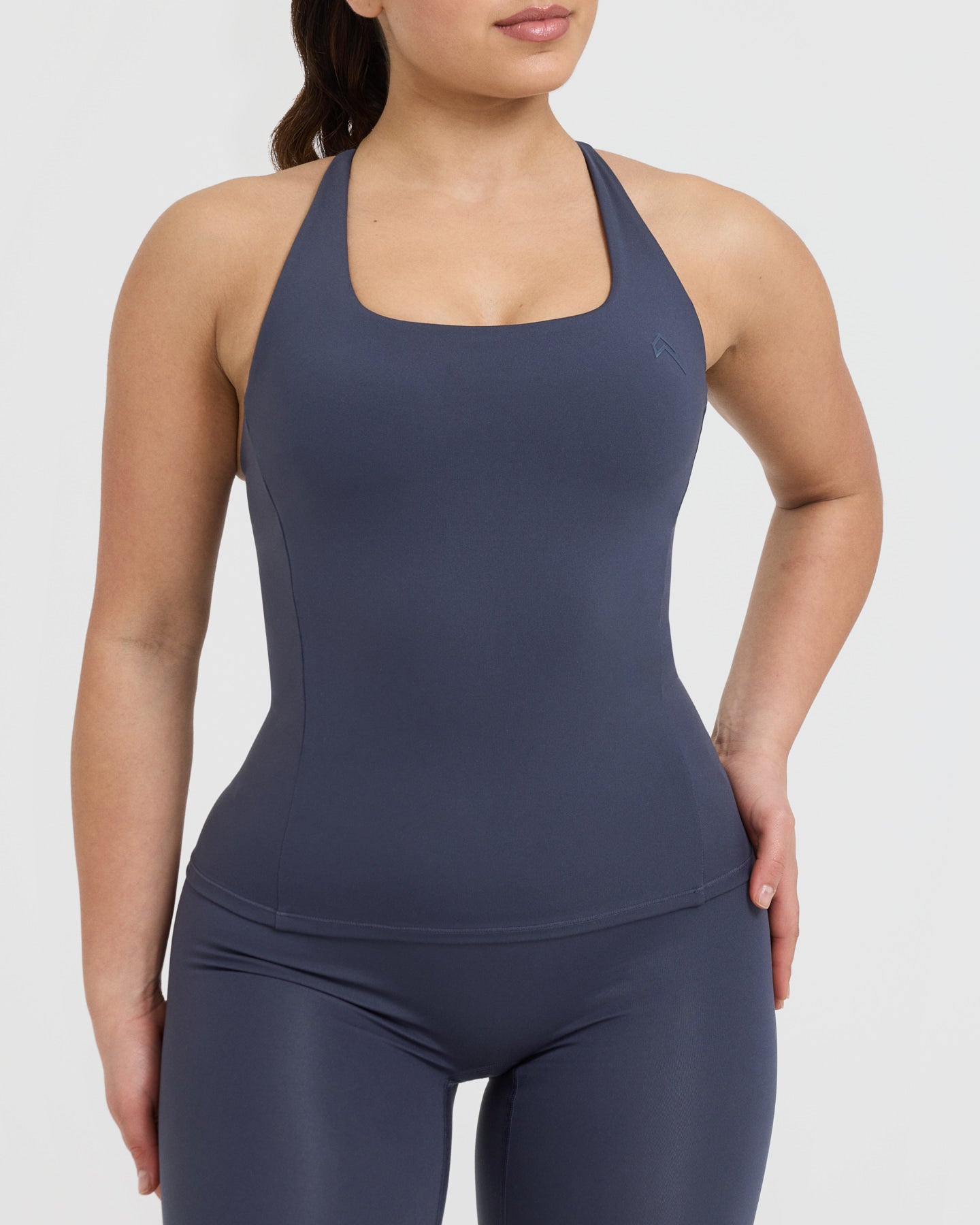 Timeless Square Neck Tank Top | True Blue